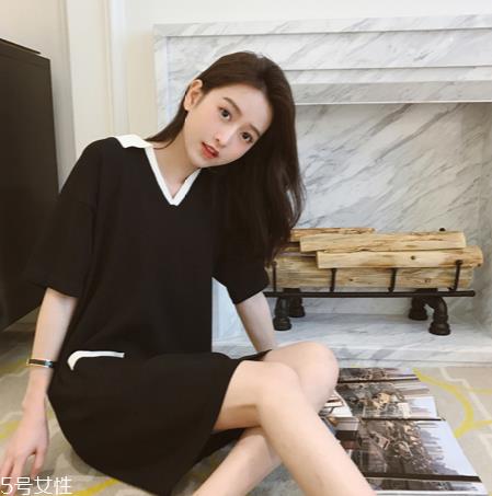 t恤裙怎么搭配？t恤裙搭配图片