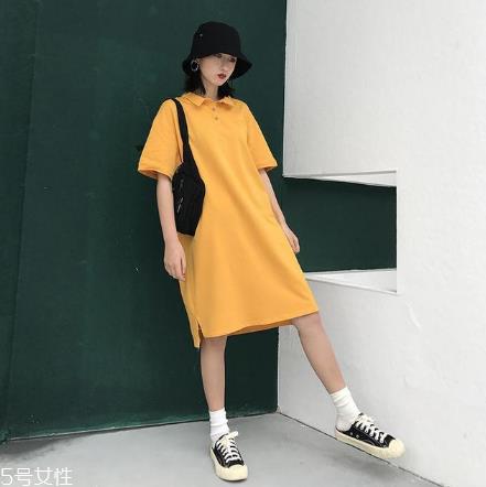 t恤裙怎么搭配？t恤裙搭配图片