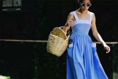 ​格纹连衣裙什么颜色好看 格纹连衣裙夏日穿搭
