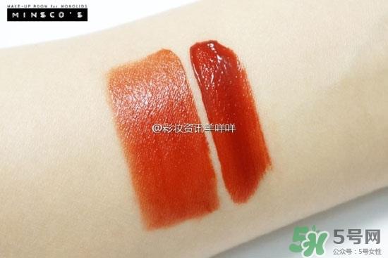 阿玛尼405唇釉试色 阿玛尼405试色图