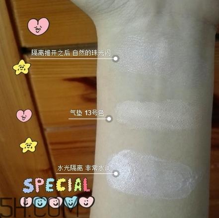 blank me网纱气垫色号_blank me网纱气垫试色图