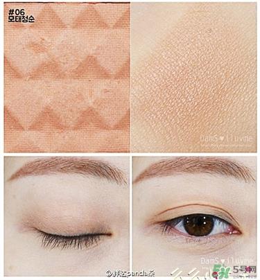 bbia母胎眼影色号 bbia母胎眼影试色