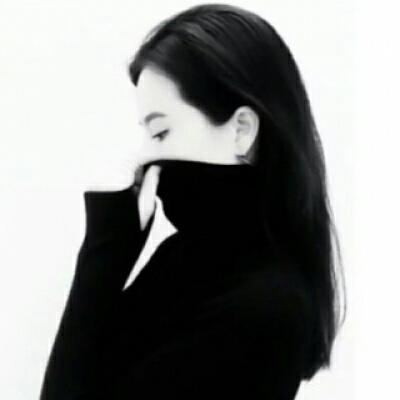 黑白霸气一男一女情侣头像