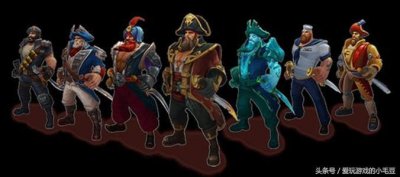 ​前期如狗，后期如虎-船长皮肤鉴赏