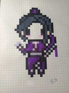 ​魔道祖师天官赐福像素画人物全家福