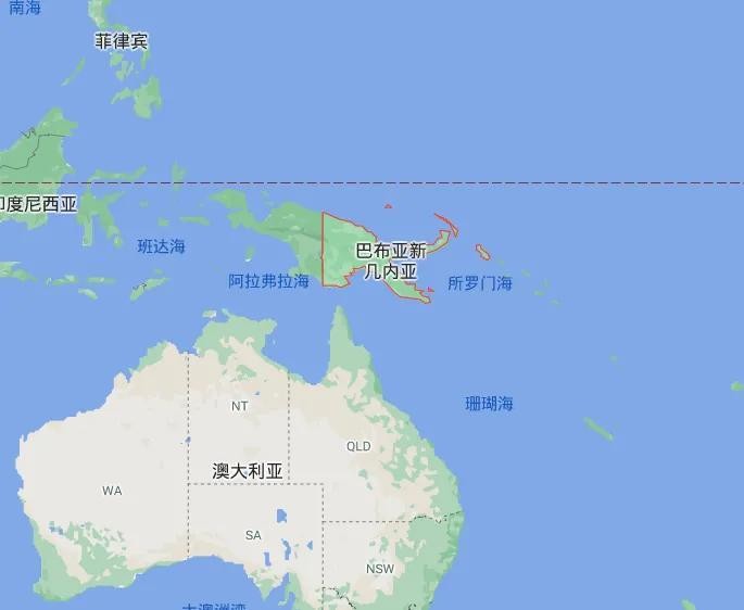 大洋洲在哪里，大洋洲有哪些国家面积排名简介-