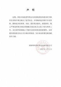 ​鸣鸣很忙回应被罚175万元