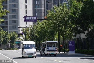 ​探访杭州亚运村：道路以亚运元素命名