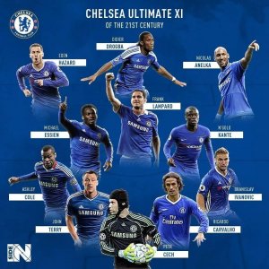 ​21世纪切尔西最佳阵容：德罗巴、兰帕德领衔！阿扎尔在列
