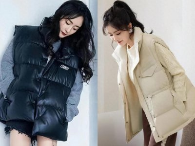 ​今年秋冬爆火的羽绒马甲，毛衣、卫衣随意搭，美得高级又保暖！