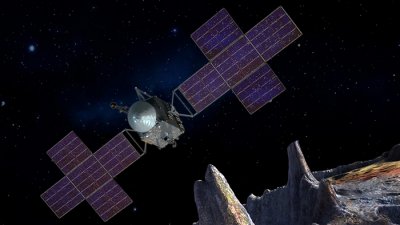 16号小行星灵神星具独特金属表面 早期混乱太阳系可能比天文学家所想象的还要