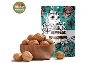 ​三只松鼠纸皮核桃可以空腹吃吗 三只松鼠纸皮核桃什么时候吃