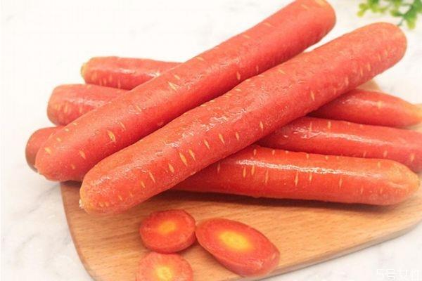 水果胡萝卜的热量高不高 减肥为啥不能吃胡萝卜