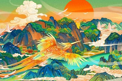 ​千字文详解——之十六：鸣凤在竹，白驹食场。