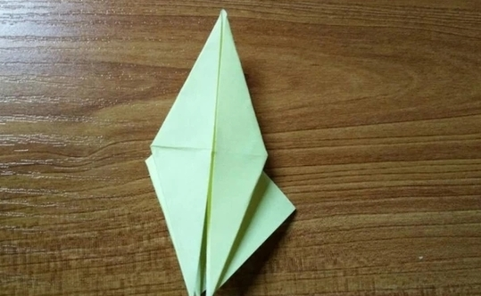 如何叠千纸鹤,怎么叠千纸鹤一步一步教简单图22