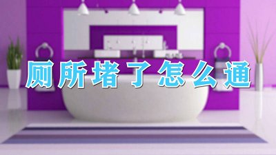 ​蹲坑堵了怎么疏通 卫生间堵了用什么方法疏通