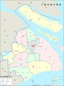 ​上海市2025年最新版高清行政区划地图