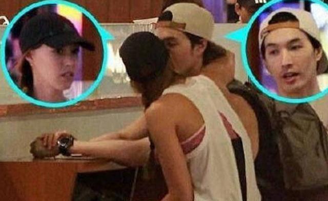 与蔡依林分手恋混血模特，锦荣终承认恋情，约会香月明美多次被拍