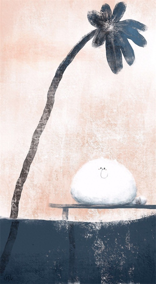 壁纸｜可爱的一条小团团