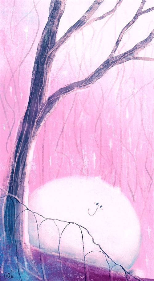 壁纸｜可爱的一条小团团