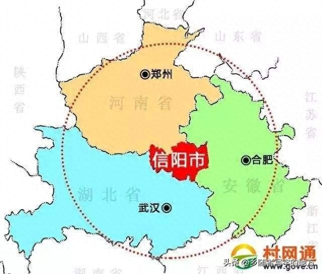 高清！河南省信阳市城市总体规划图，信阳人收藏了。