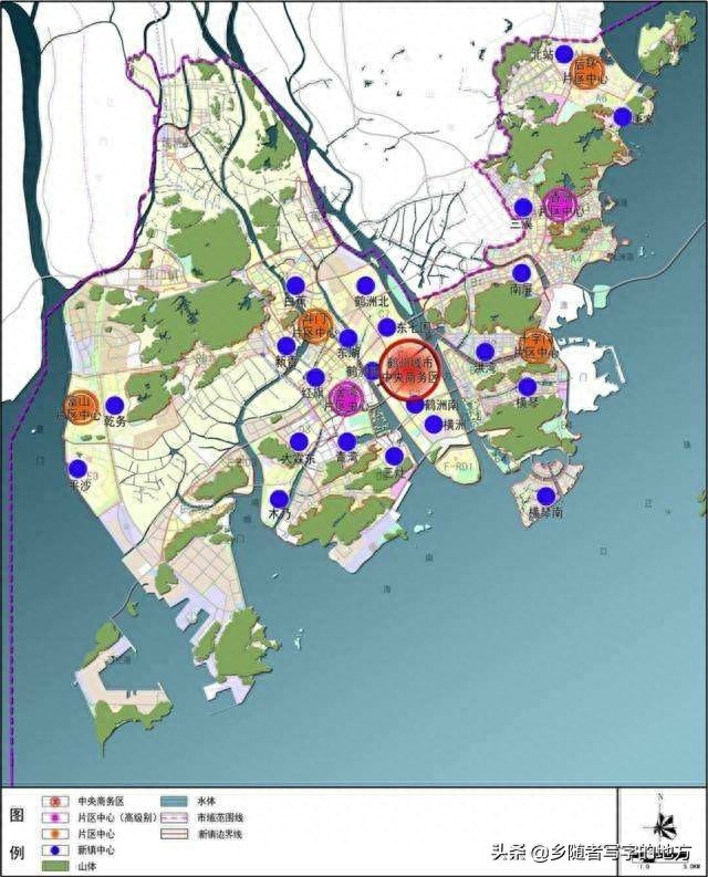 广东——珠海市城市总体规划图