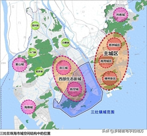 广东——珠海市城市总体规划图