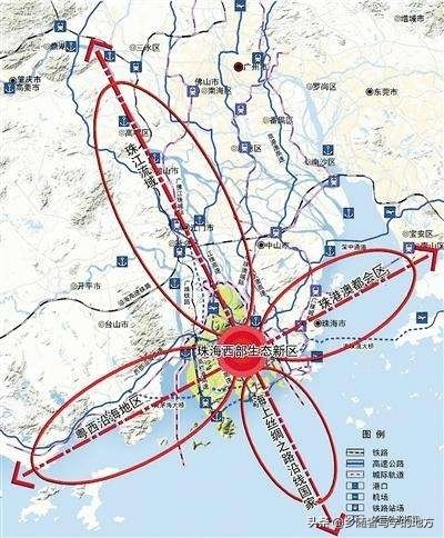 广东——珠海市城市总体规划图