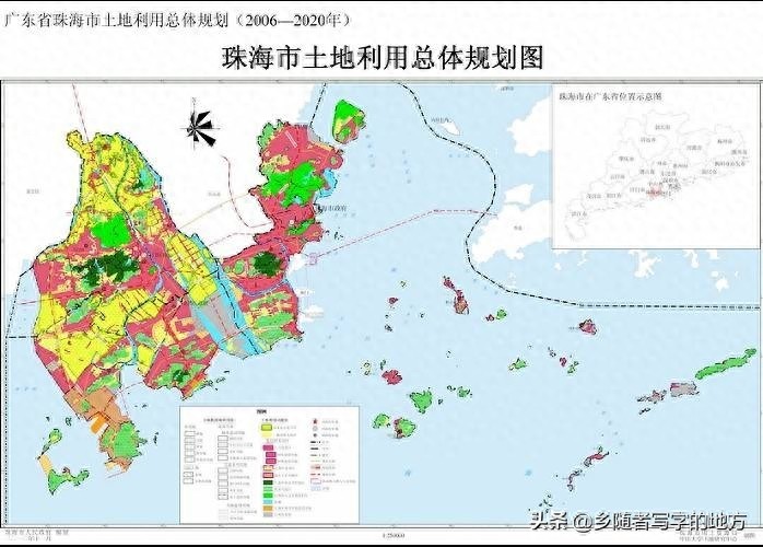 广东——珠海市城市总体规划图