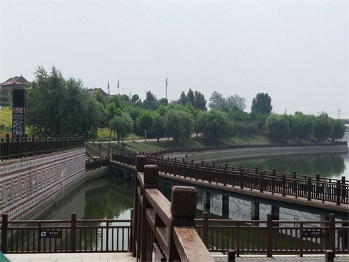 鹤壁美景鹿台阁