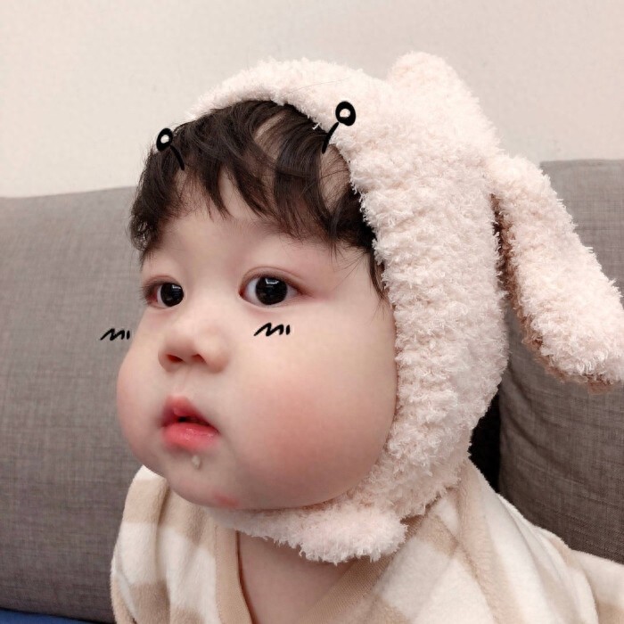 21张可可爱爱的萌娃头像丨心有萌虎，嗷呜