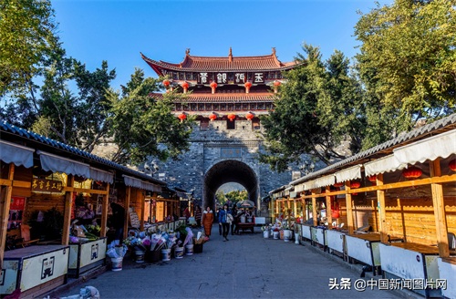 云南大理古城风光