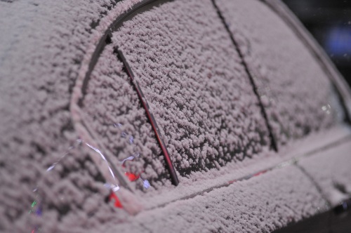 哈尔滨下雪了，景色太美了