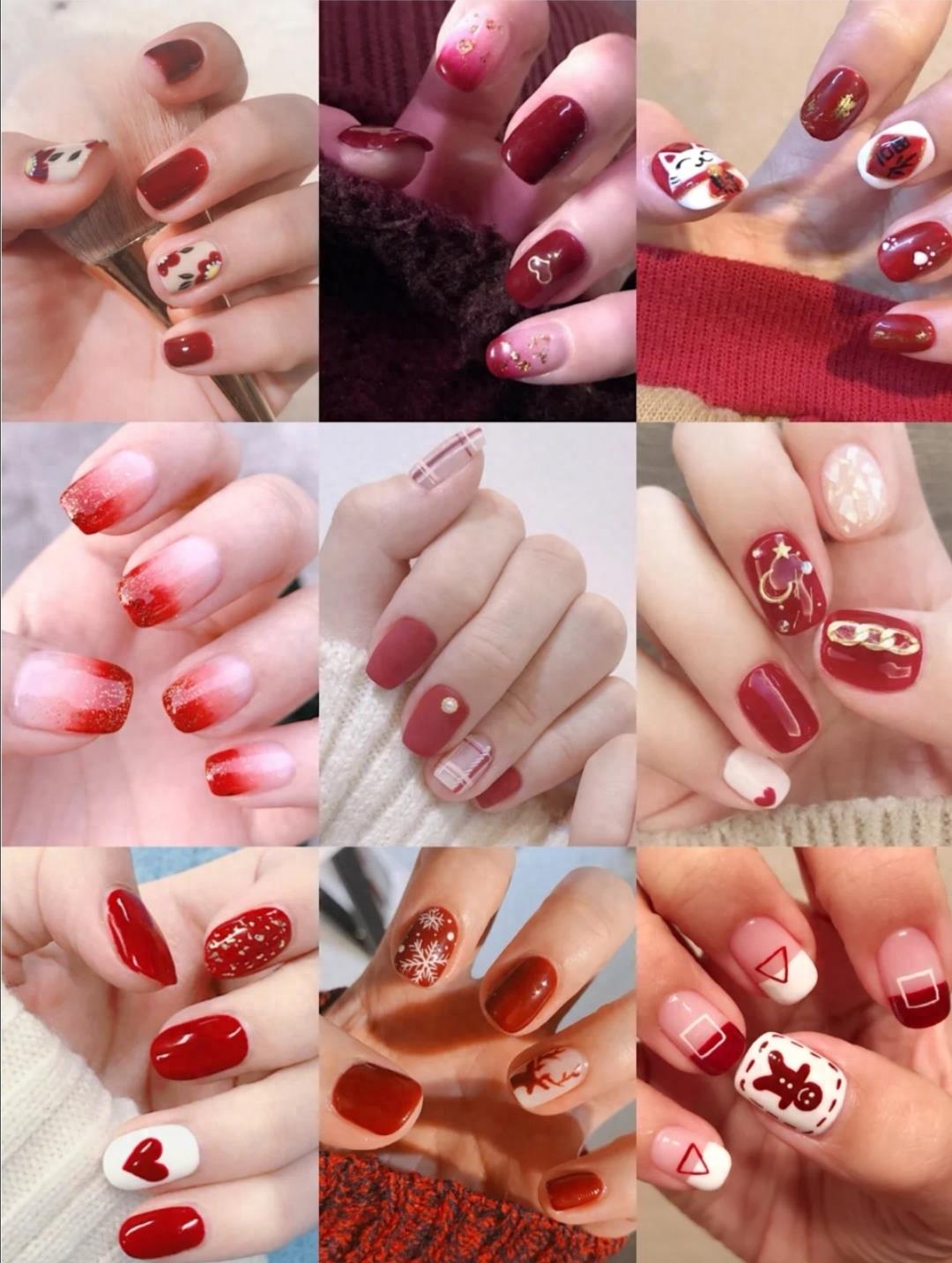 这49款新年美甲,显白又高级,姐妹们可以安排起来了