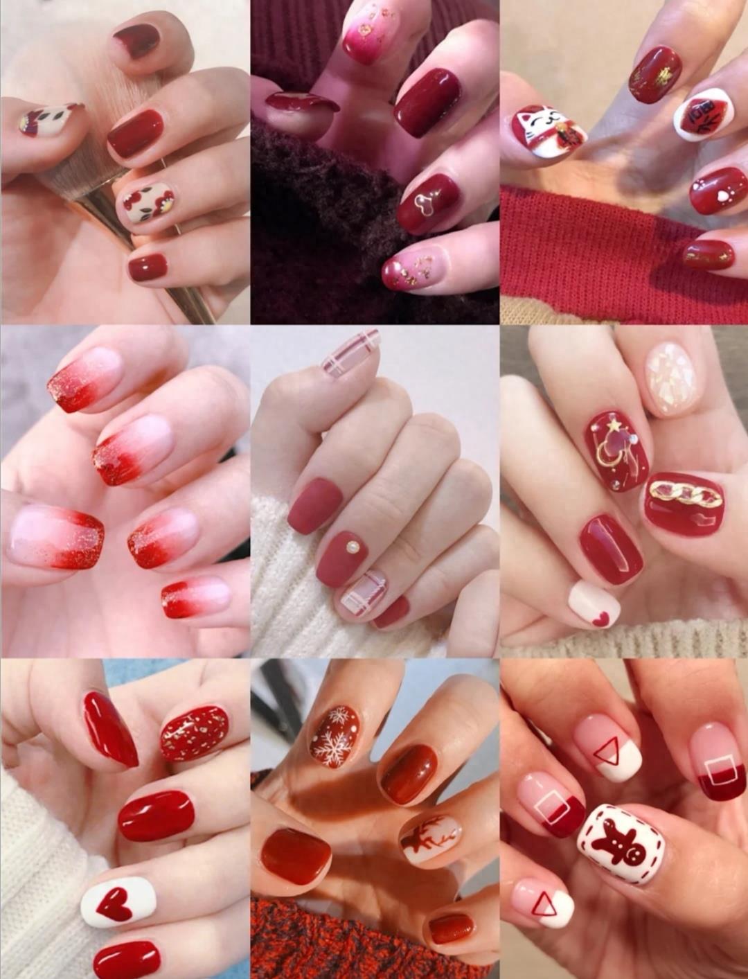 这49款新年美甲,显白又高级,姐妹们可以安排起来了