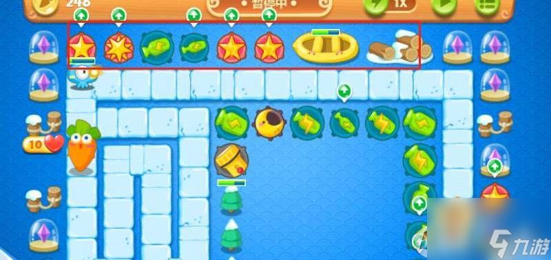 保卫萝卜2第35关攻略,保卫萝卜2第35关满分通关教程