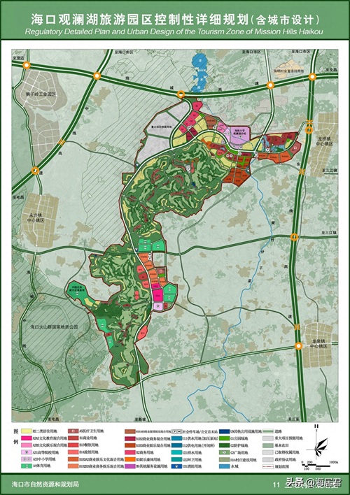 39045亩,海口“南部新城”观澜湖来了