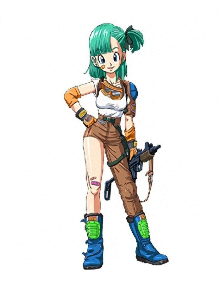 鸟叔不辞劳苦地为她设计各种形象,你们最爱的布尔玛