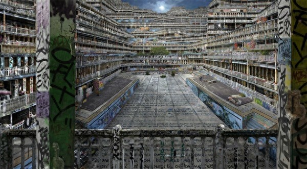 “密集恐惧症”下的建筑群体,让你感受别样震撼