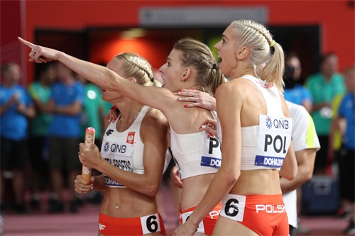 田径——女子4X400米接力决赛赛况