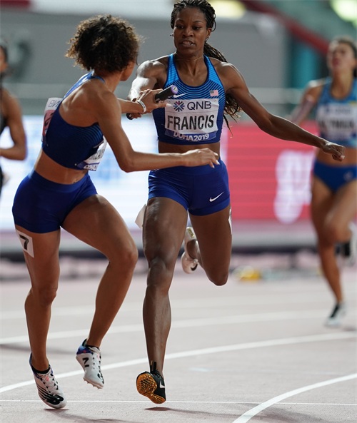 田径——女子4X400米接力决赛赛况