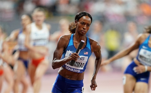 田径——女子4X400米接力决赛赛况